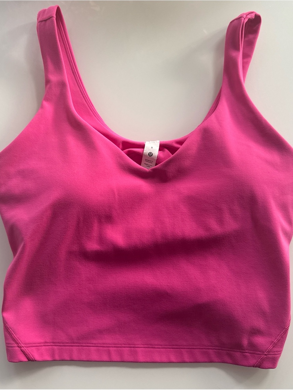 lululemon athletica Hot Pink Align tank